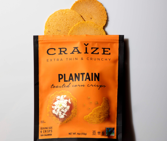 Craize Plantain Toasted Corn Crisps