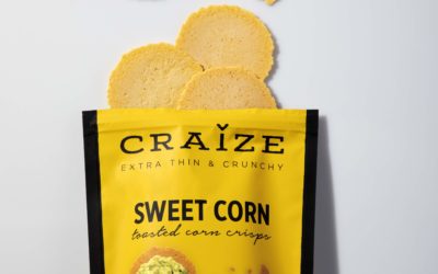 Craize Sweet Corn Crackers