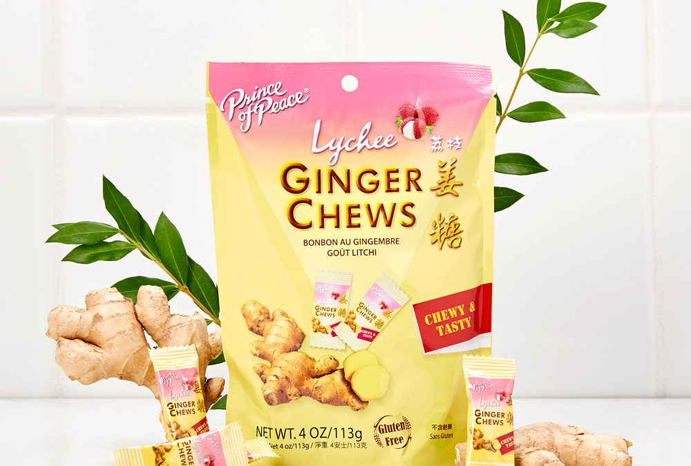 Prince of Peace Ginger Chews with Lychee
