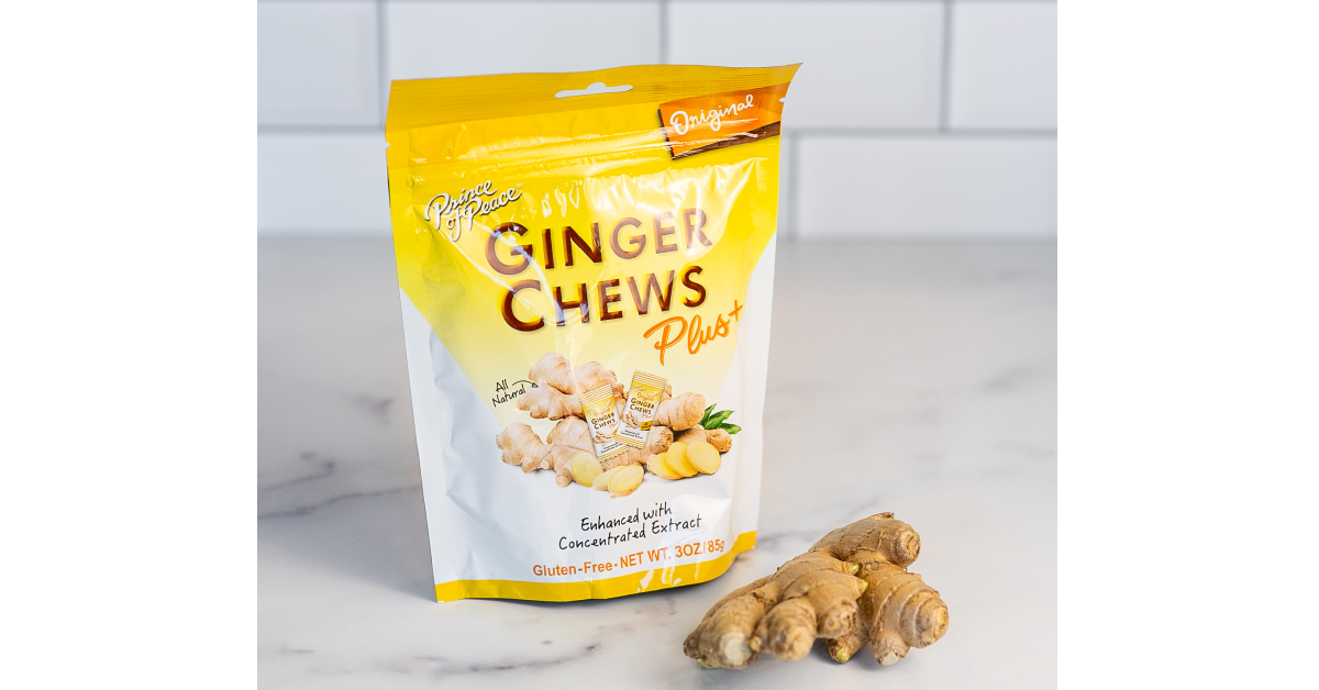 PRINCE OF PEACE ORIGINAL GINGER CHEWS PLUS+ Fit Snack