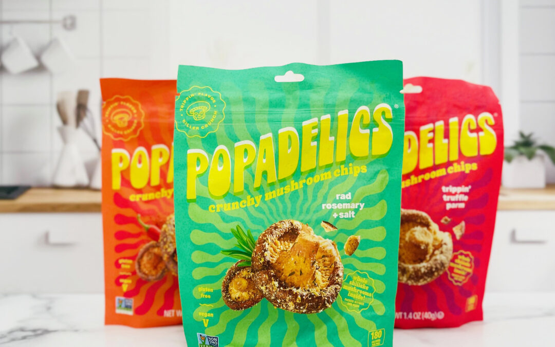 Mushrooms Reimagined: Dive into the World of Popadelics Crunchy Mushroom Chips!